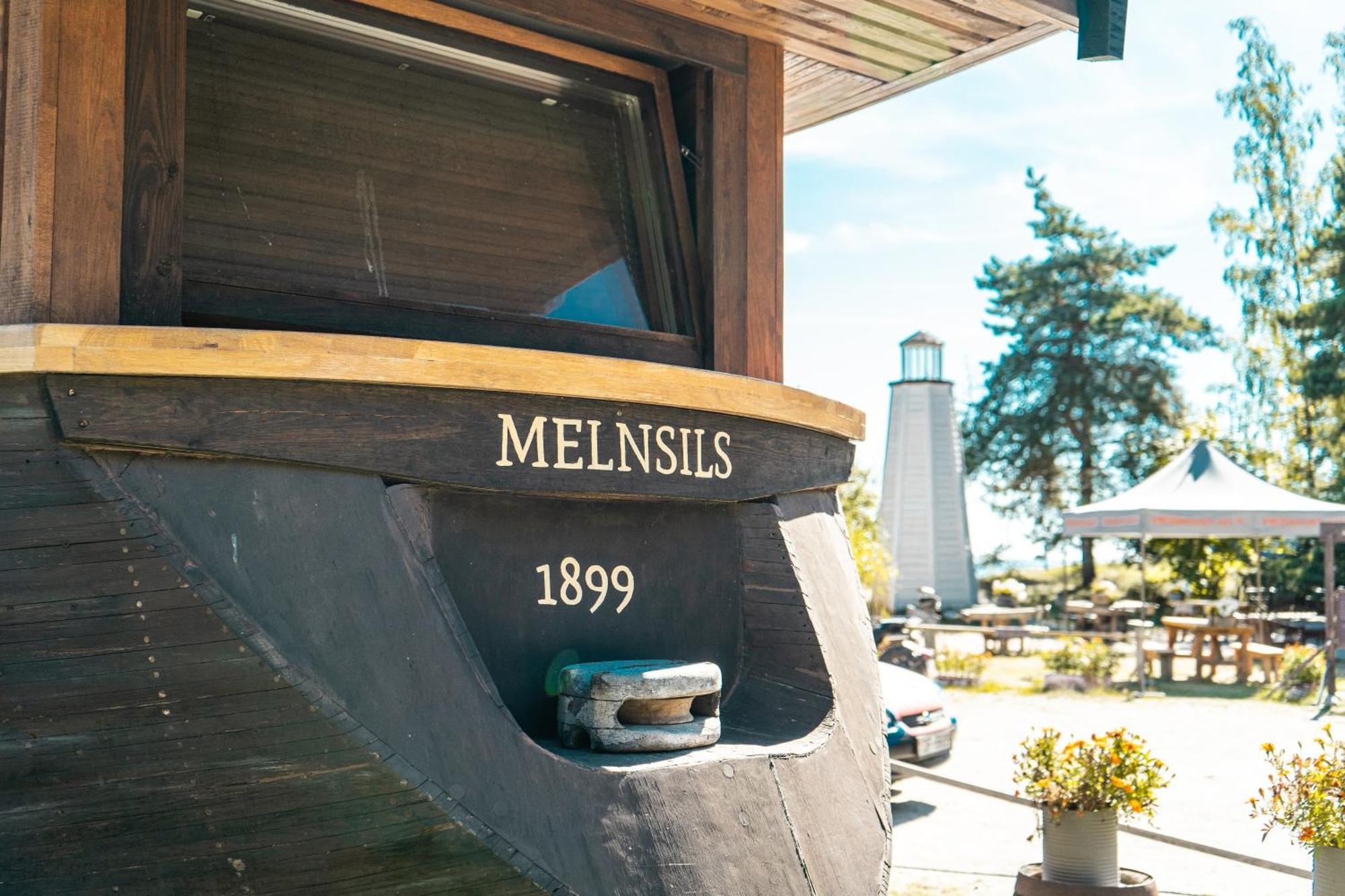 Hotel Viesu Nams Melnsils Extérieur photo